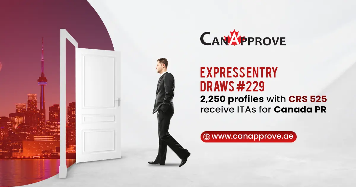 All-Program Express Entry Draws: IRCC Invites 2,250 ITAs For Canada PR 